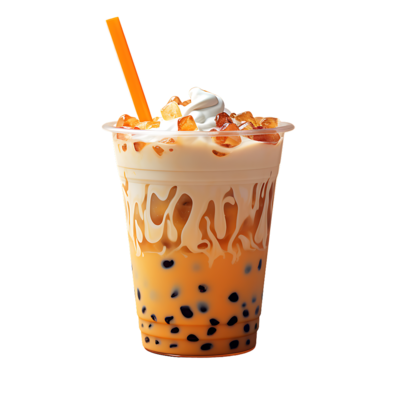 thai milk tea image